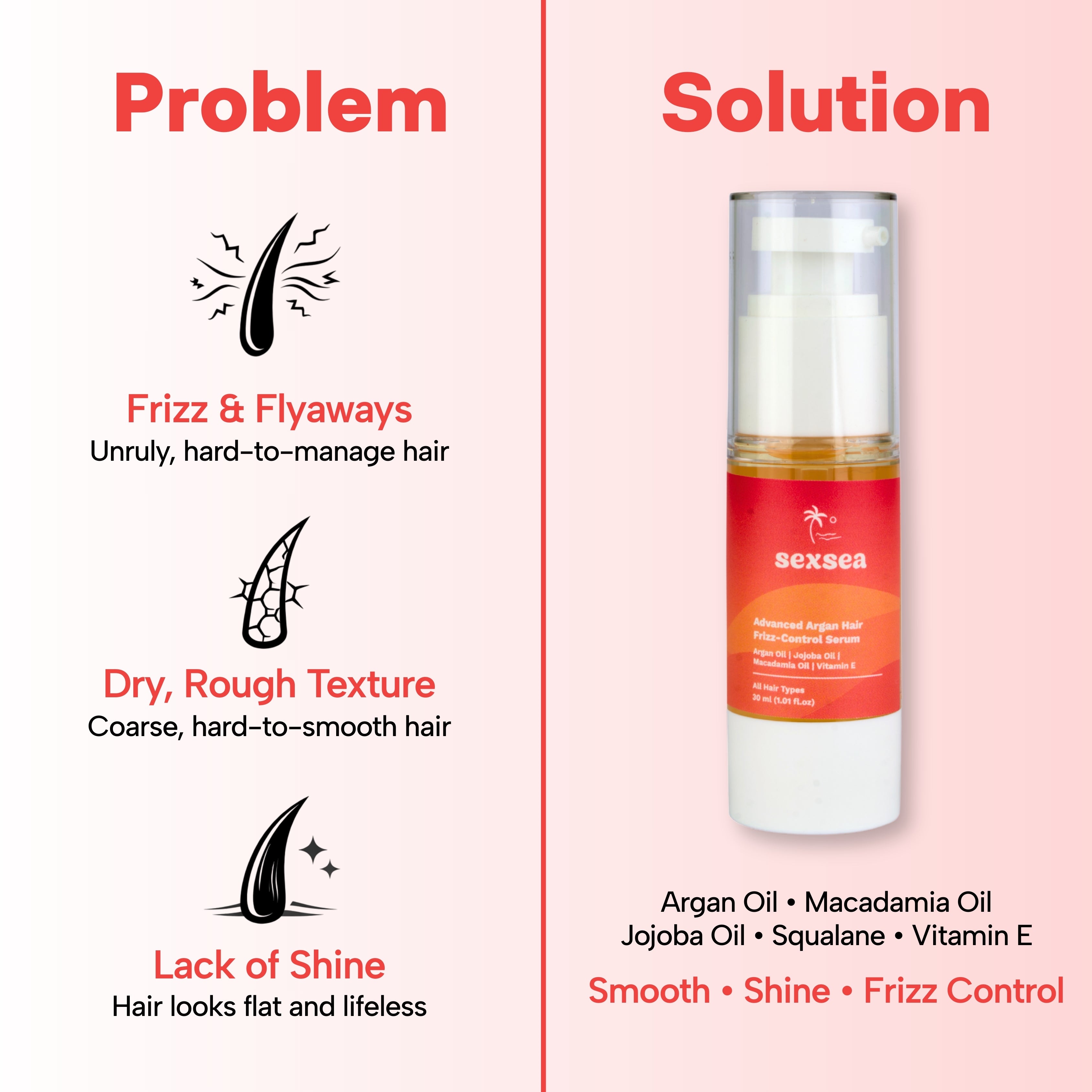 Advanced Argan Hair Frizz-Control Serum