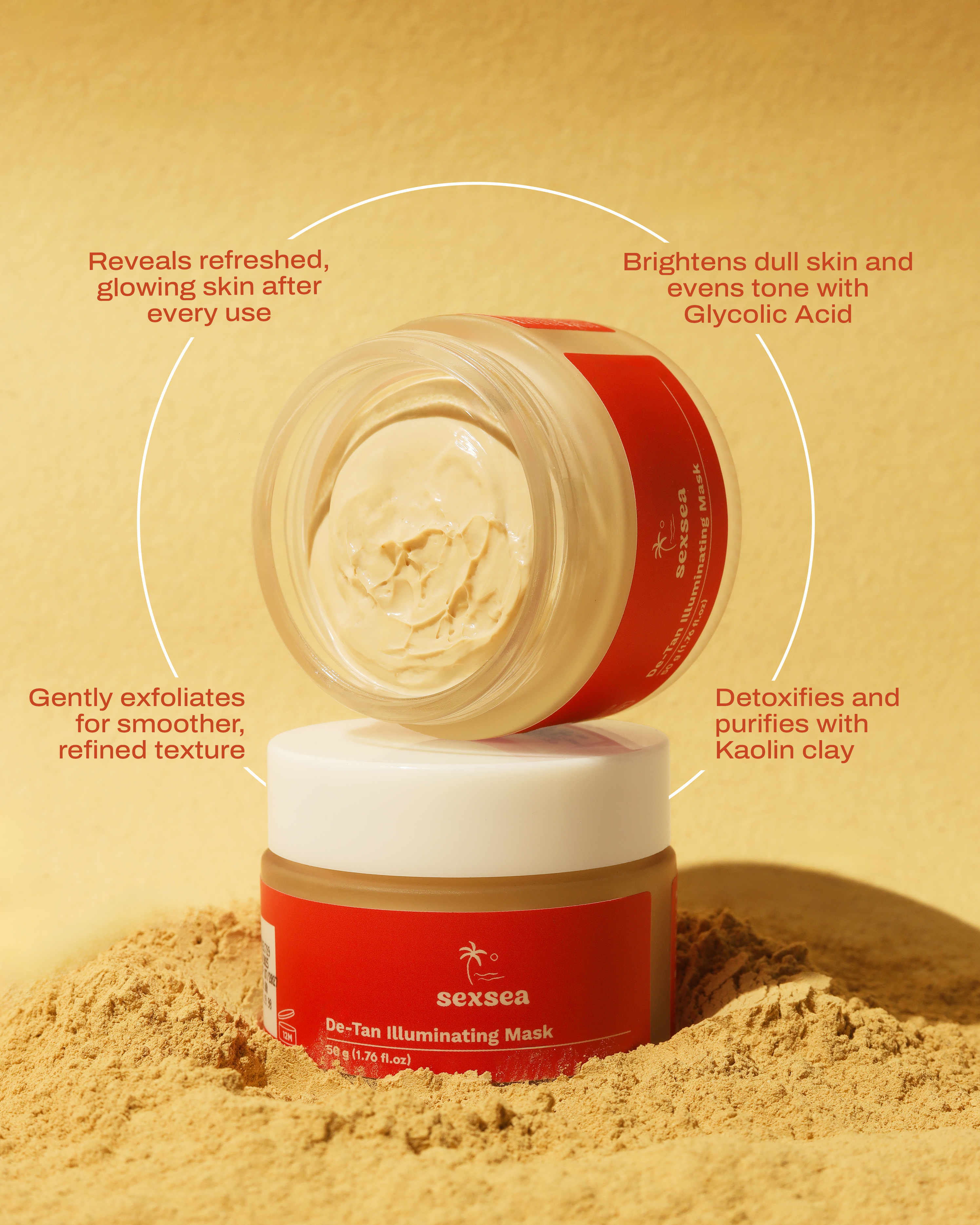 De-Tan illuminating Mask