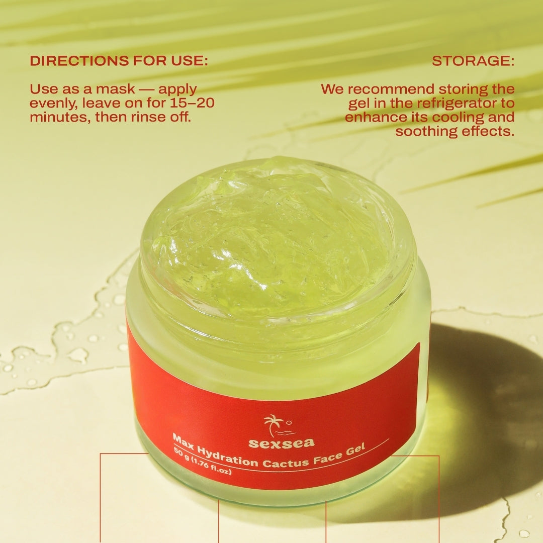 Max Hydration Cactus Face Gel