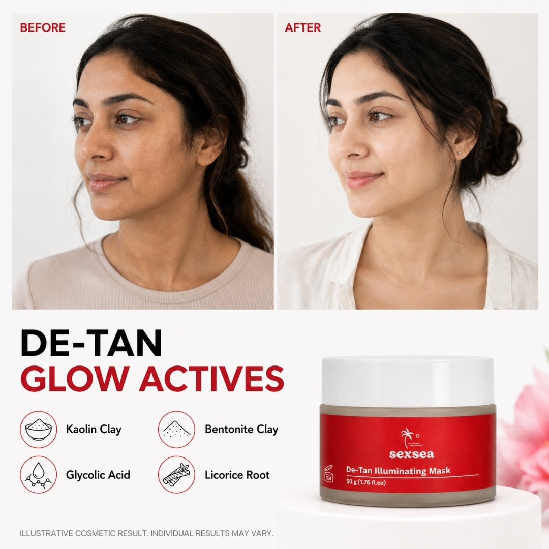 De-Tan illuminating Mask