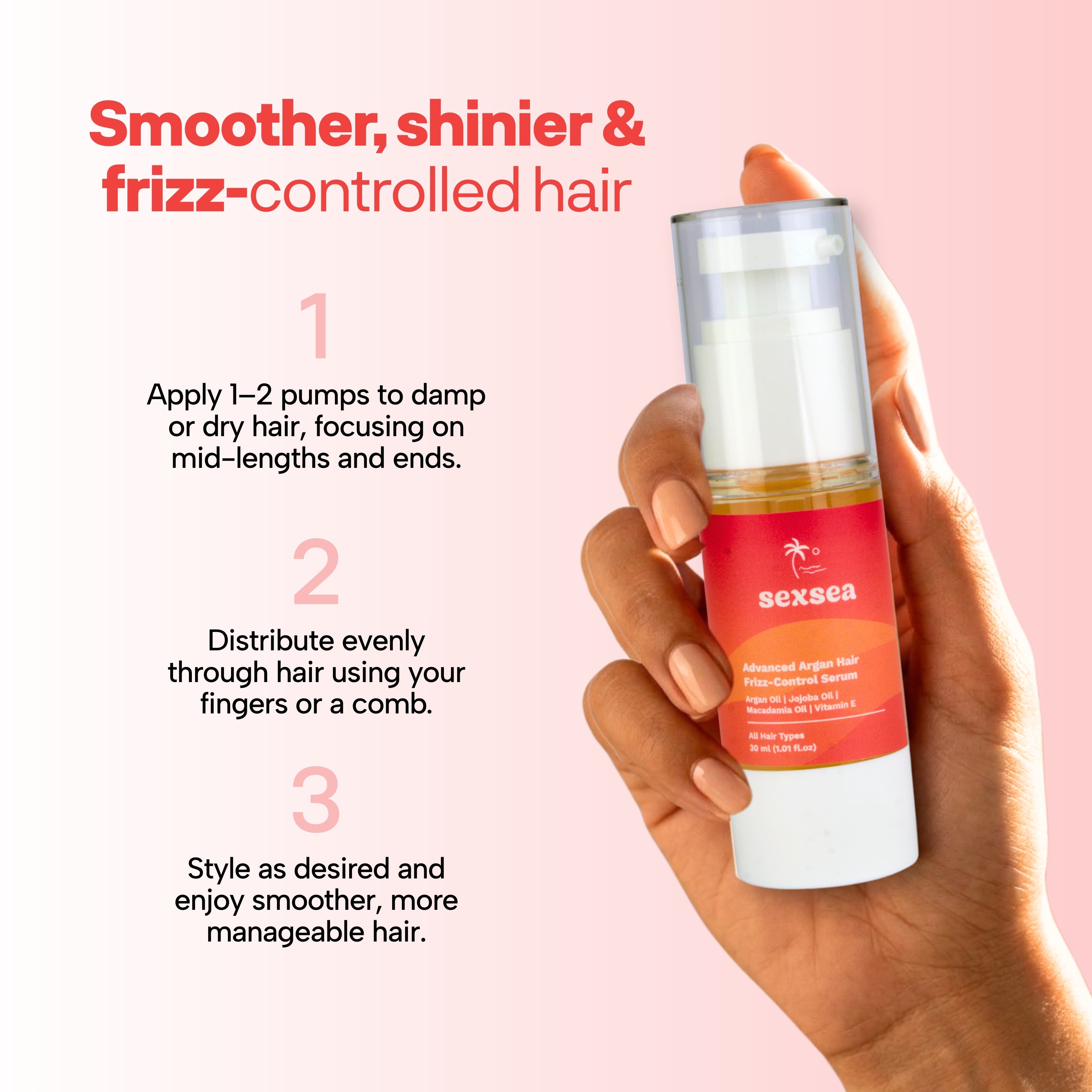 Advanced Argan Hair Frizz-Control Serum