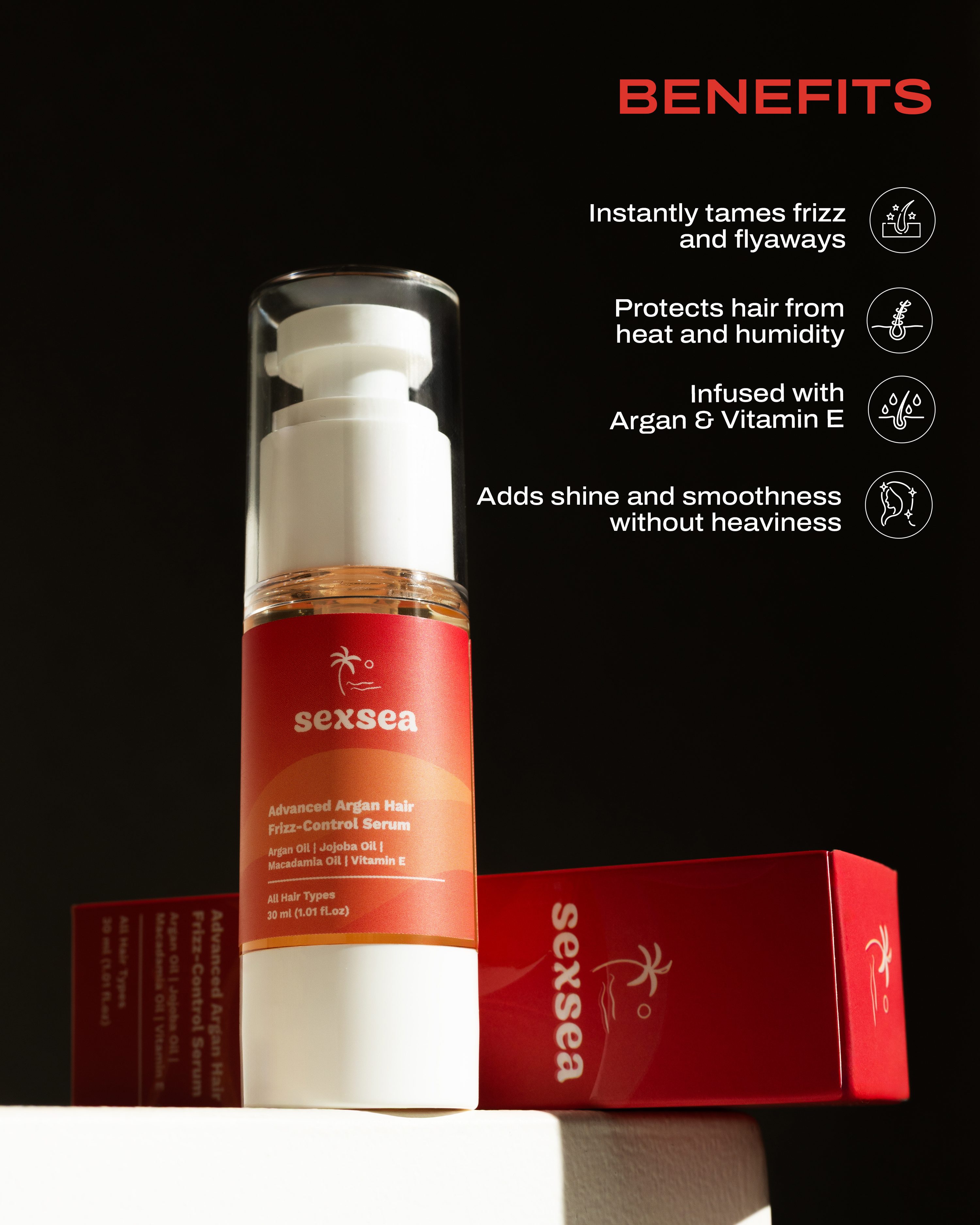 Advanced Argan Hair Frizz-Control Serum