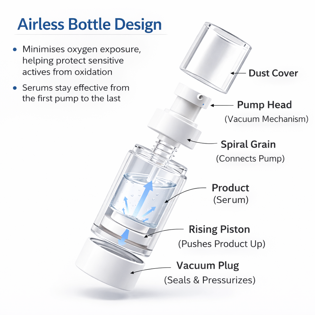 Hair Serum with Vitamins for Protection against Environmental Damage