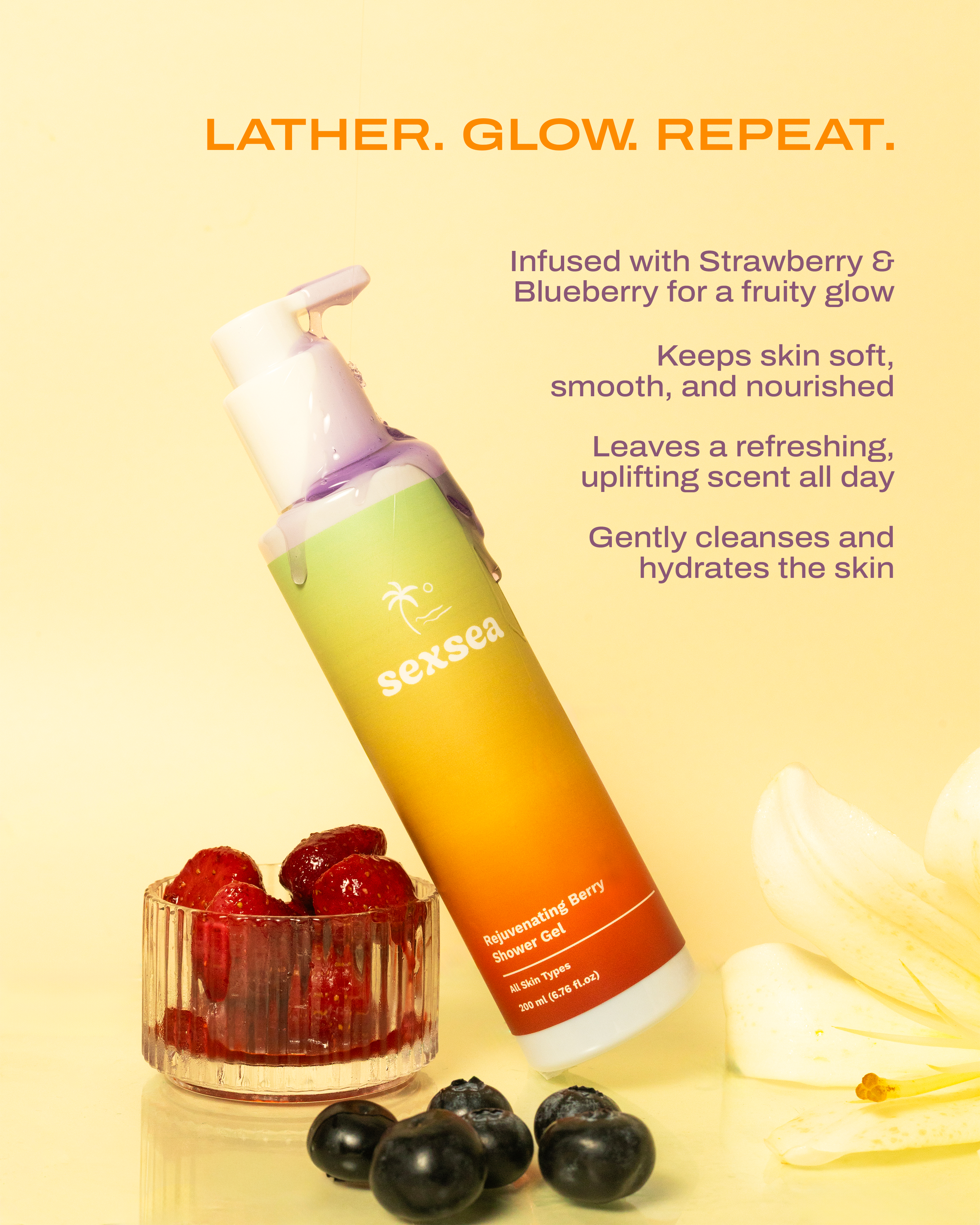 Rejuvenating Berry Shower Gel