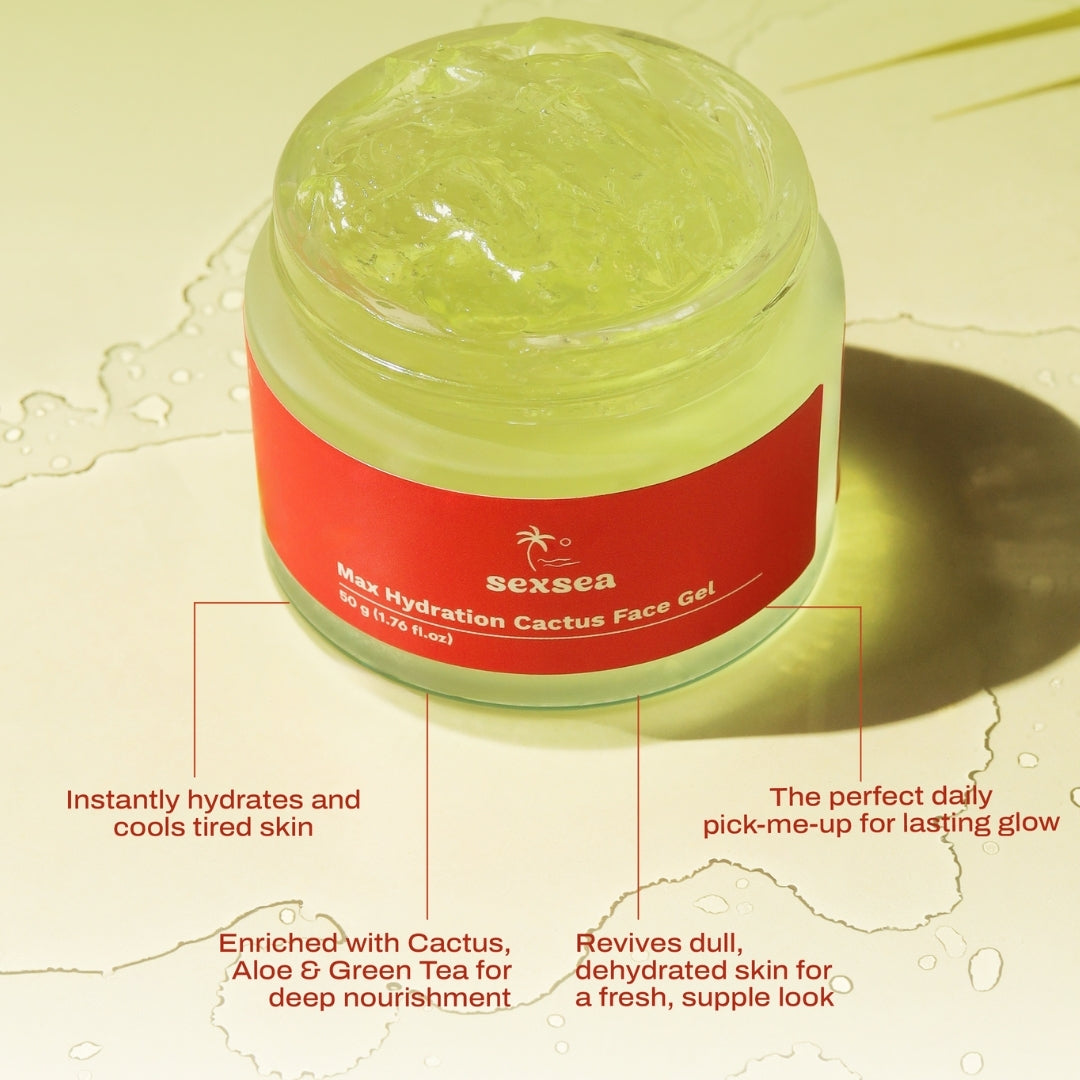 Max Hydration Cactus Face Gel