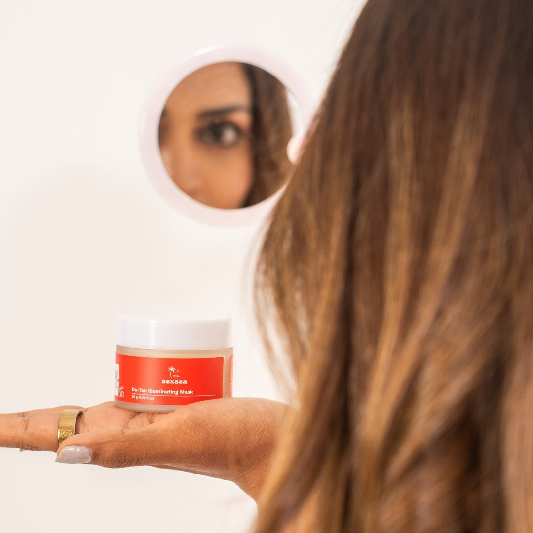 De-Tan illuminating Mask